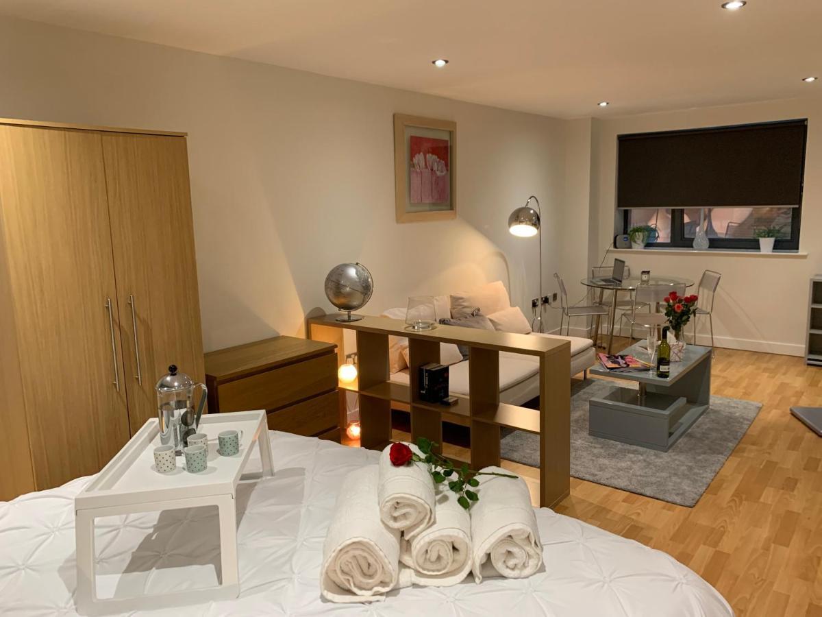 Modern, City Centre, Studio Apartment With Free Wifi, Gym Access, Netflix - West One Sheffield Exterior foto